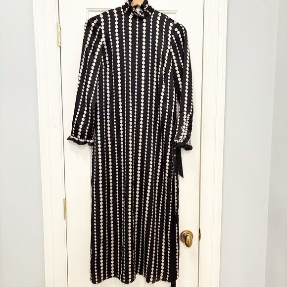 Kate Spade Pearl Drops Silk Dress Size 00 $495 - Picture 10 of 11